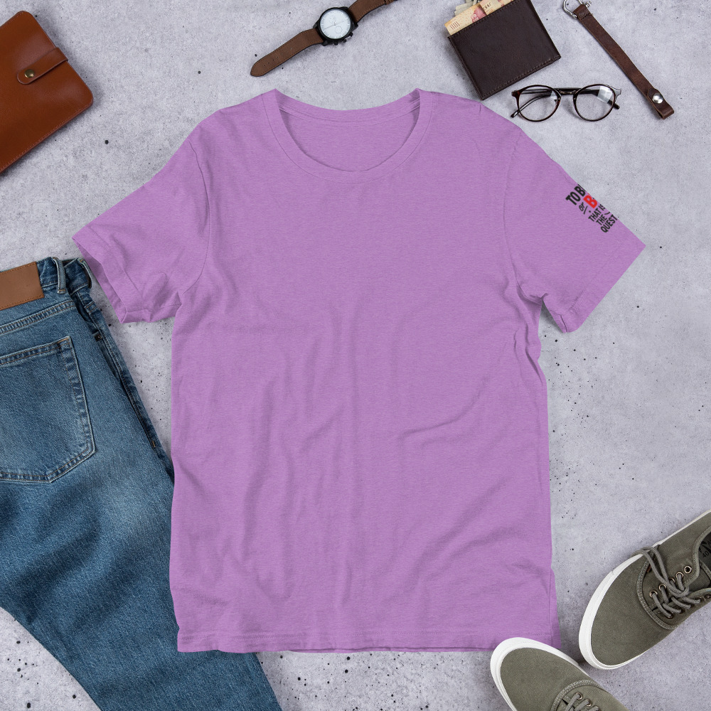 BlabTown On-Model - Heather Team Purple