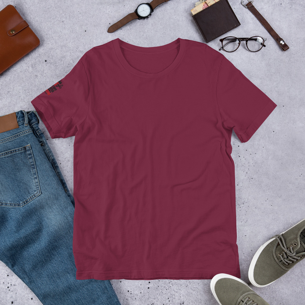 BlabTown On-Model - Maroon