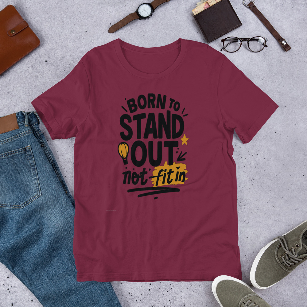 BlabTown On-Model - Maroon