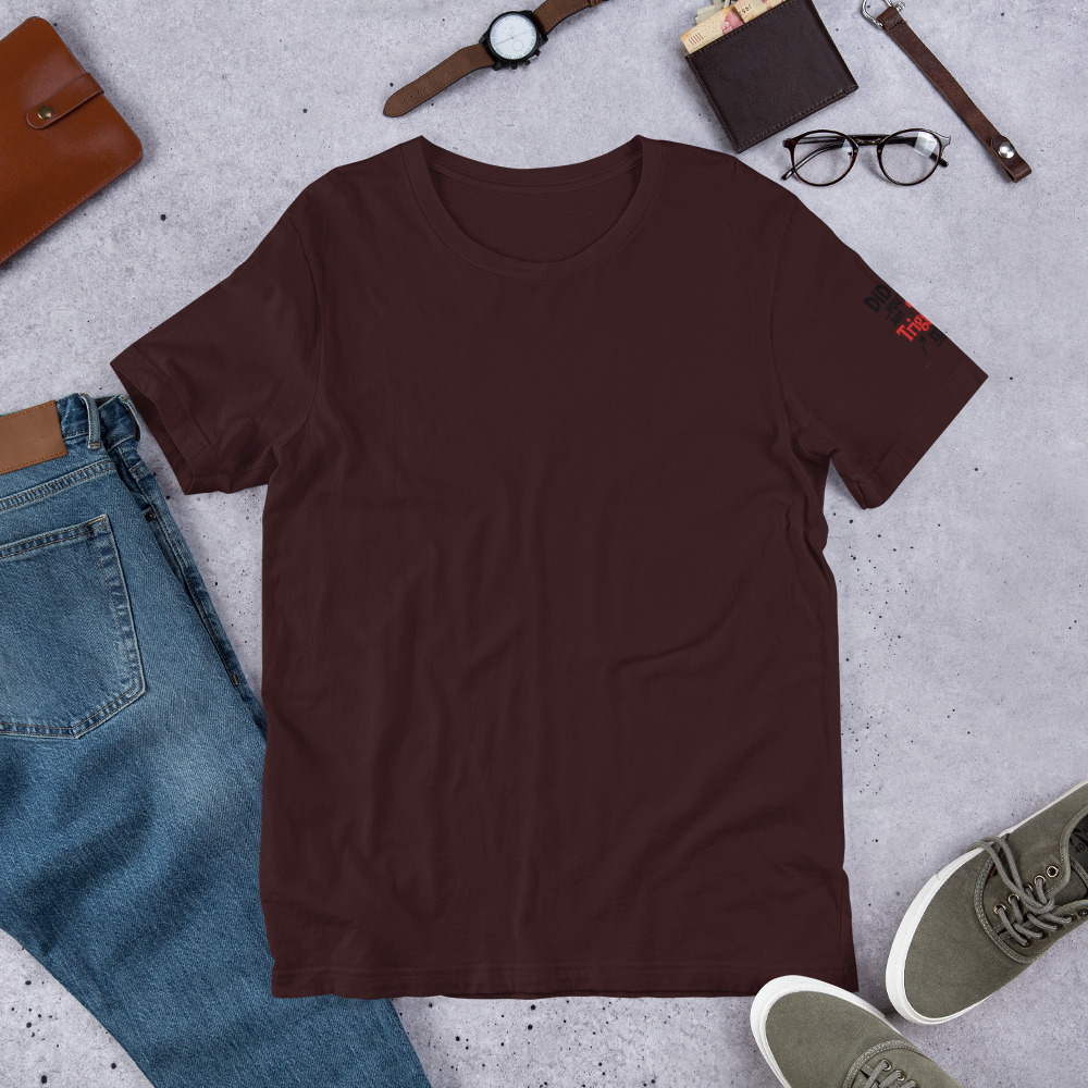 BlabTown On-Model - Oxblood Black