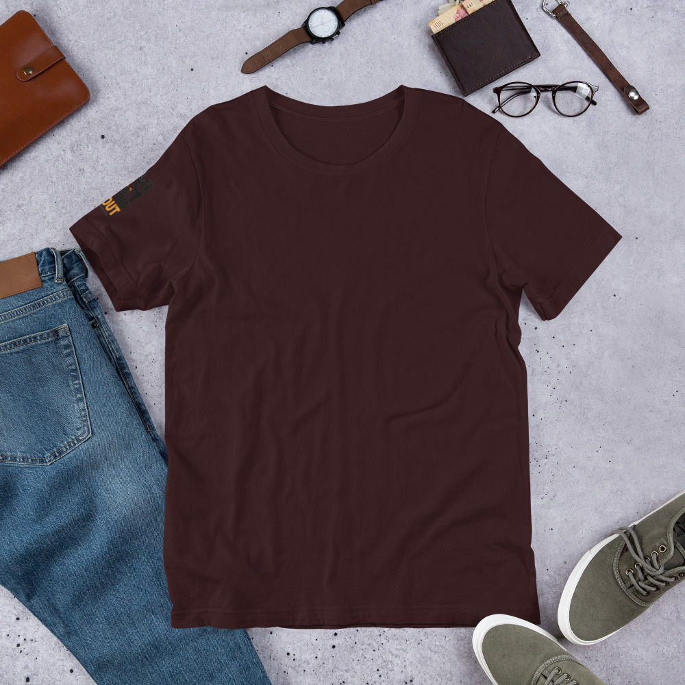 BlabTown On-Model - Oxblood Black