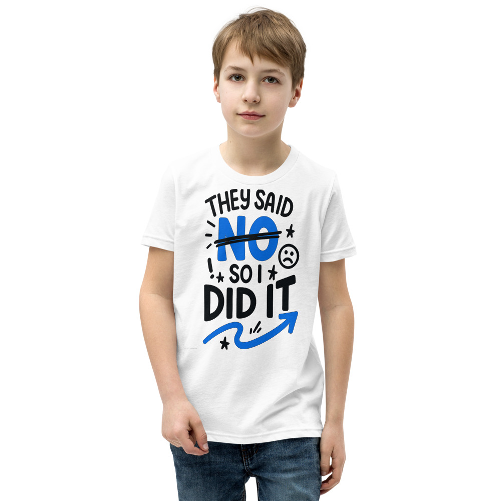 They said NO so I did it — Kids Tee